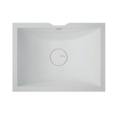 Lavabo solid surface Corian 450x 320x 120 mm Glacier White