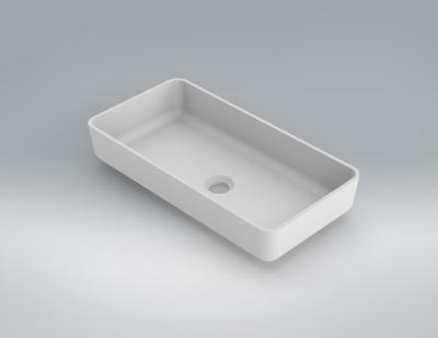 Lavabo solid surface Acrylic Mild R25 60 X 30 X 10 cm