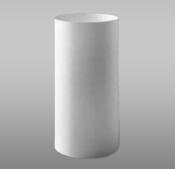 Lavabo solid surface top totem Betacryl 45 X 45 X 90 cm ext. Classic White